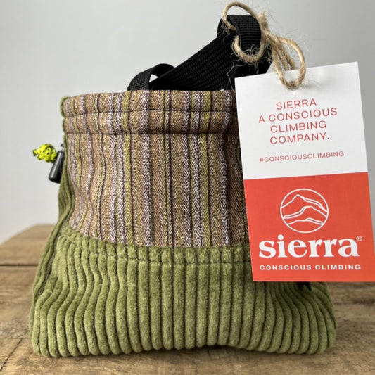 Sierra Cube Green Moss Chalk Bag