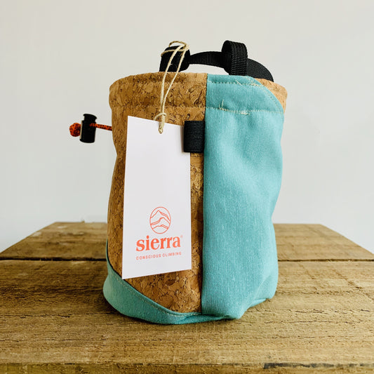 Sierra Twist Light Green Chalk Bag