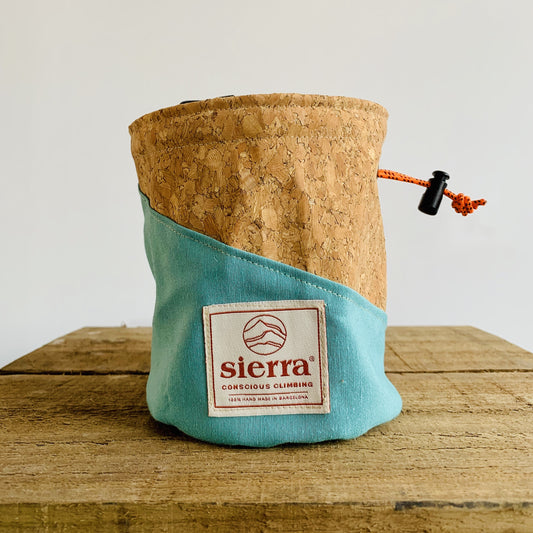 Sierra Twist Light Green Chalk Bag