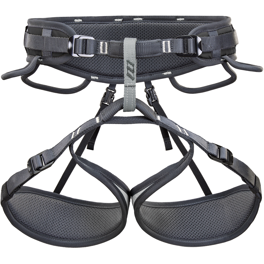 Ascent Harness | Black/Silver Grey