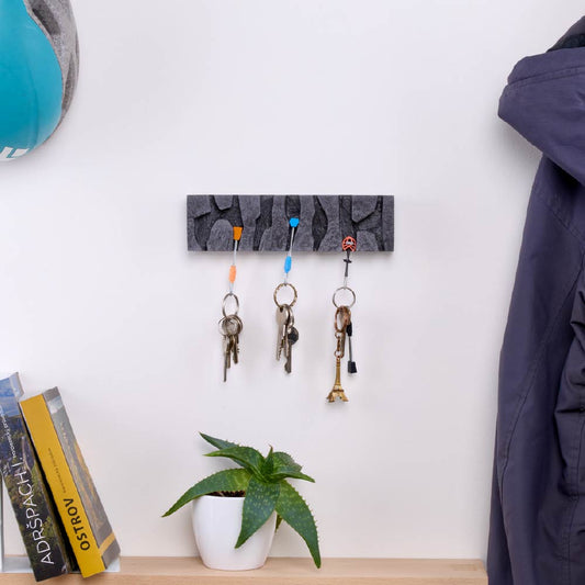 Dark Concrete Key Holder 2