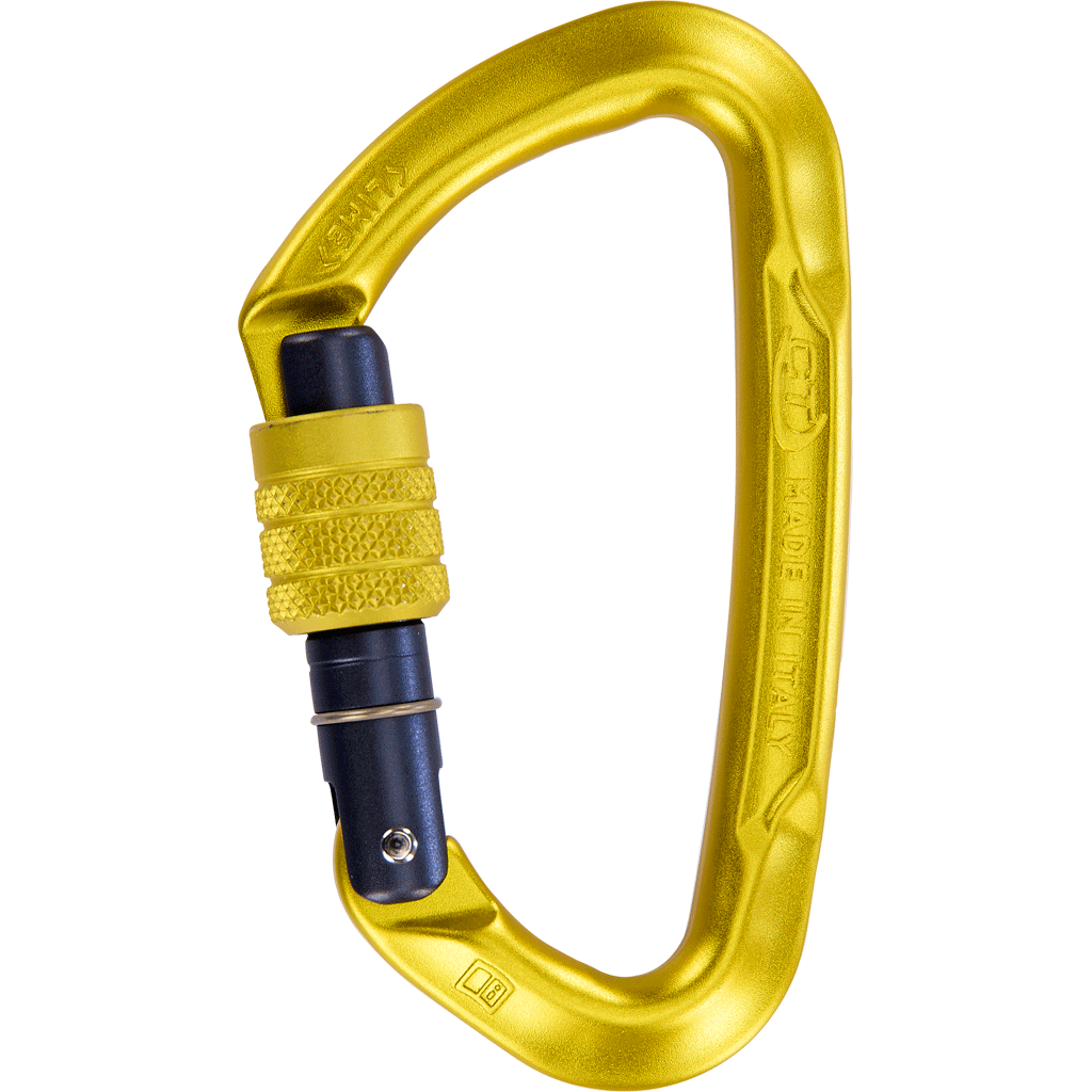 Screwgate Carabiner Lime SG