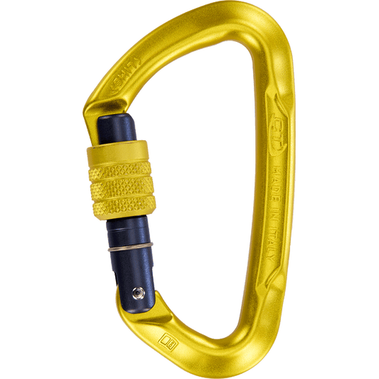 Screwgate Carabiner Lime SG