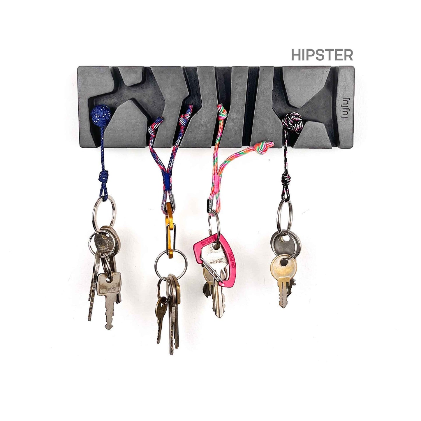 Dark Concrete Key Holder