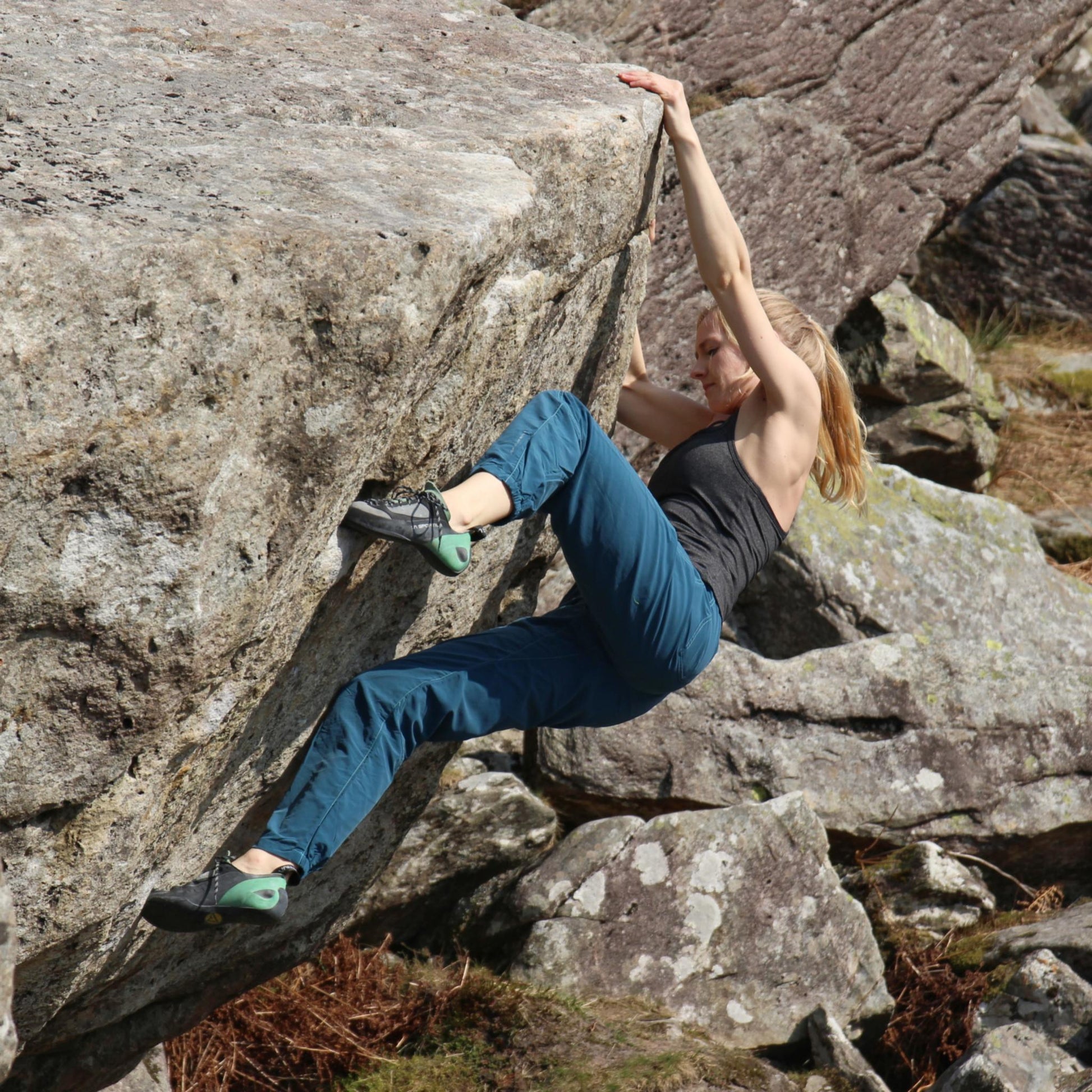 Female Rock Climbing Outfit